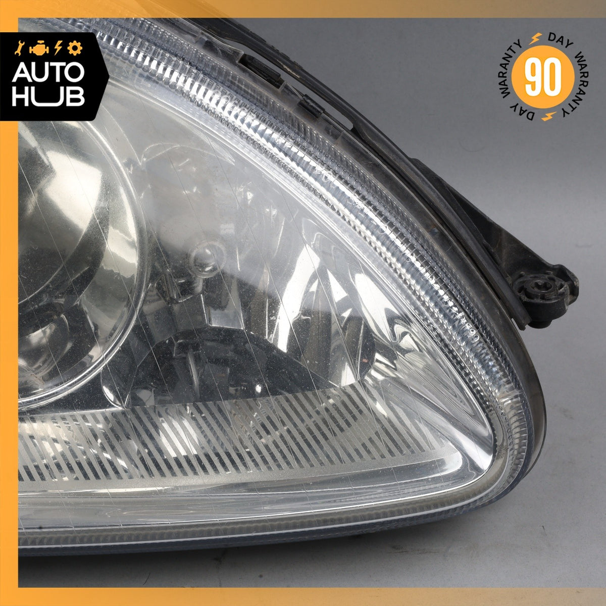 03-06 Mercedes W220 S350 S430 S500 Right Headlight Lamp Halogen OEM - photo 3