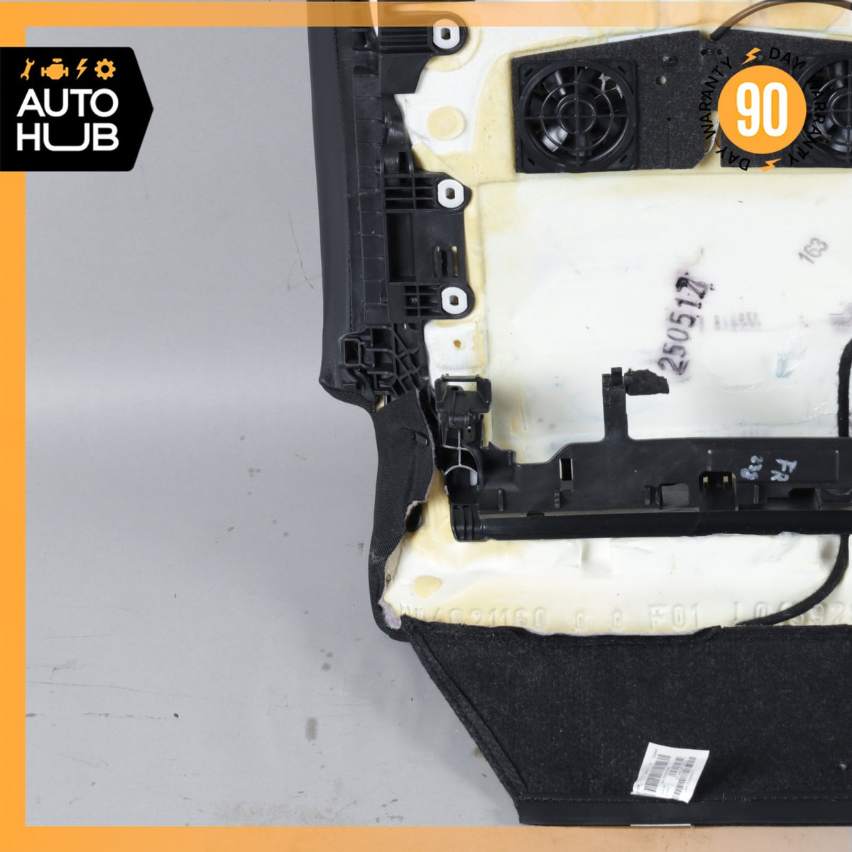 18-23 Mercedes W238 E400 E450 Front Right Side Seat Cushion Top Upper Black OEM - photo 17