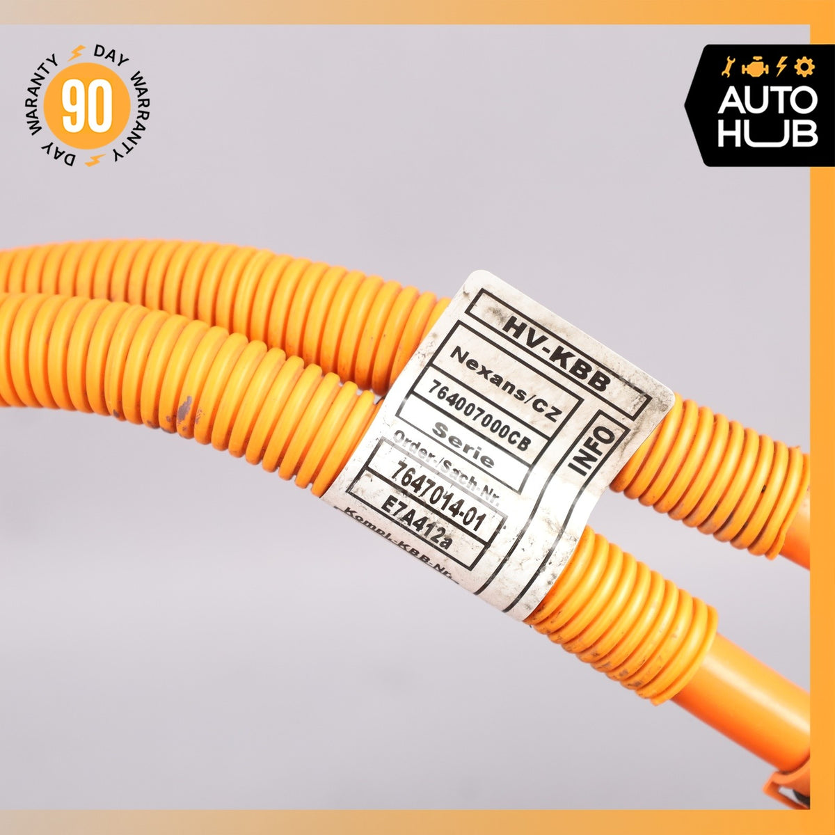14-17 BMW i3 I01 Engine High Voltage Wire Harness Cable OEM 80k - photo 4