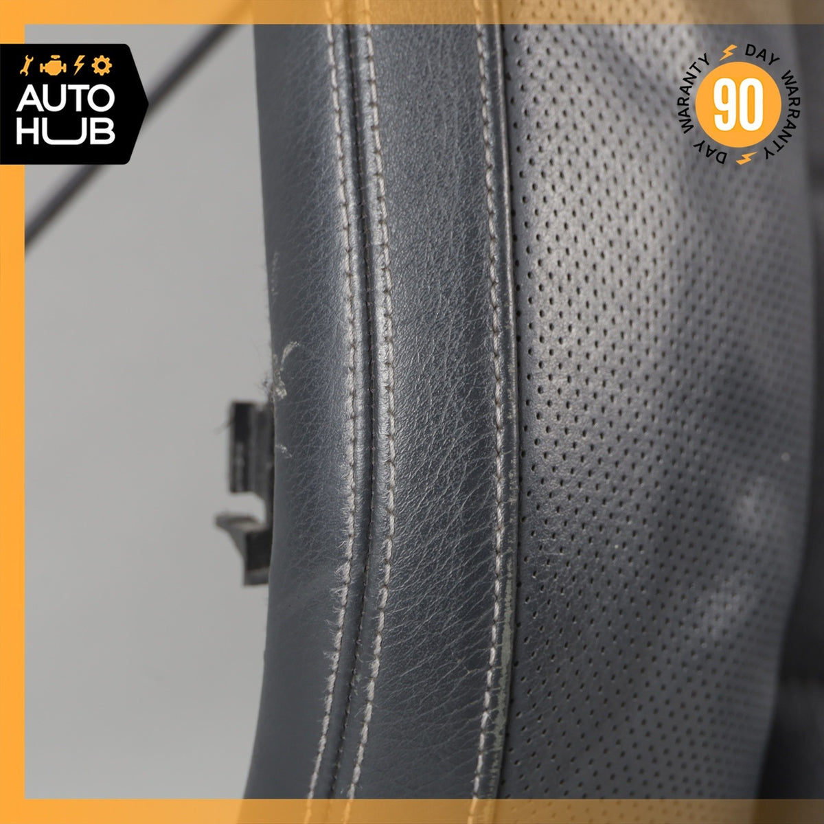 10-17 Mercedes W207 E350 E550 Front Right Side Seat Cushion Upper Black OEM - photo 11