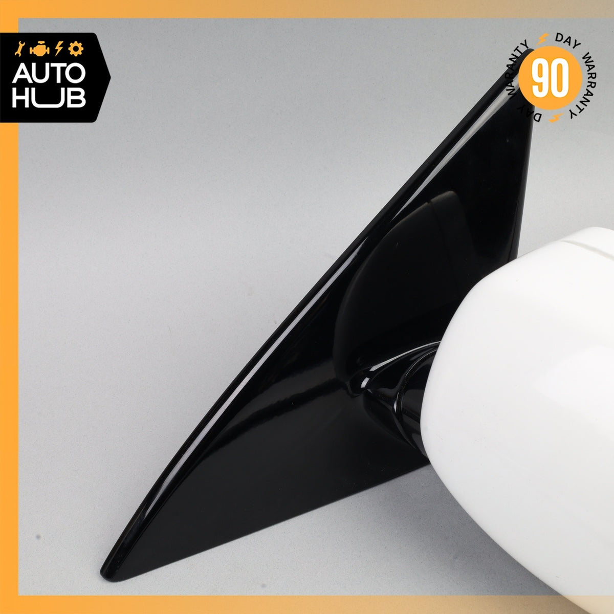 06-10 BMW E64 650i Left Driver Side Rear View Door Mirror Alpine White OEM 65k - photo 3