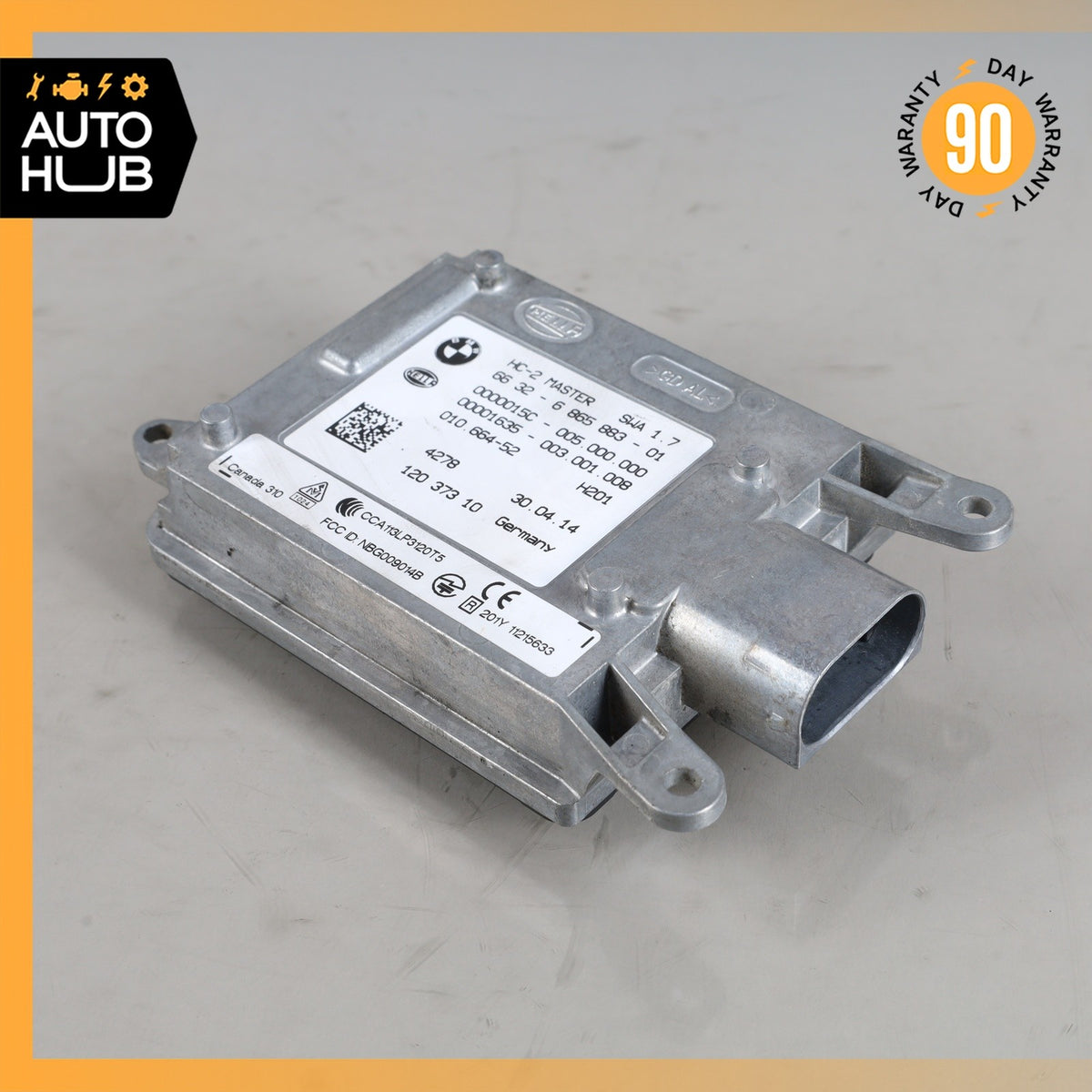 BMW F25 X3 X5 X4 Rear Left Distance Radar Blind Spot Control Module 6873289 OEM - photo 7