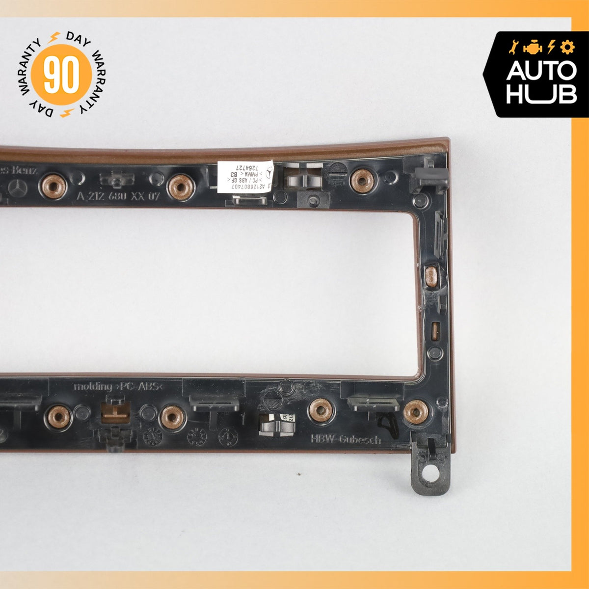10-13 Mercedes W212 E350 E550 AC A/C Climate Control Switch Trim Bezel OEM - photo 9