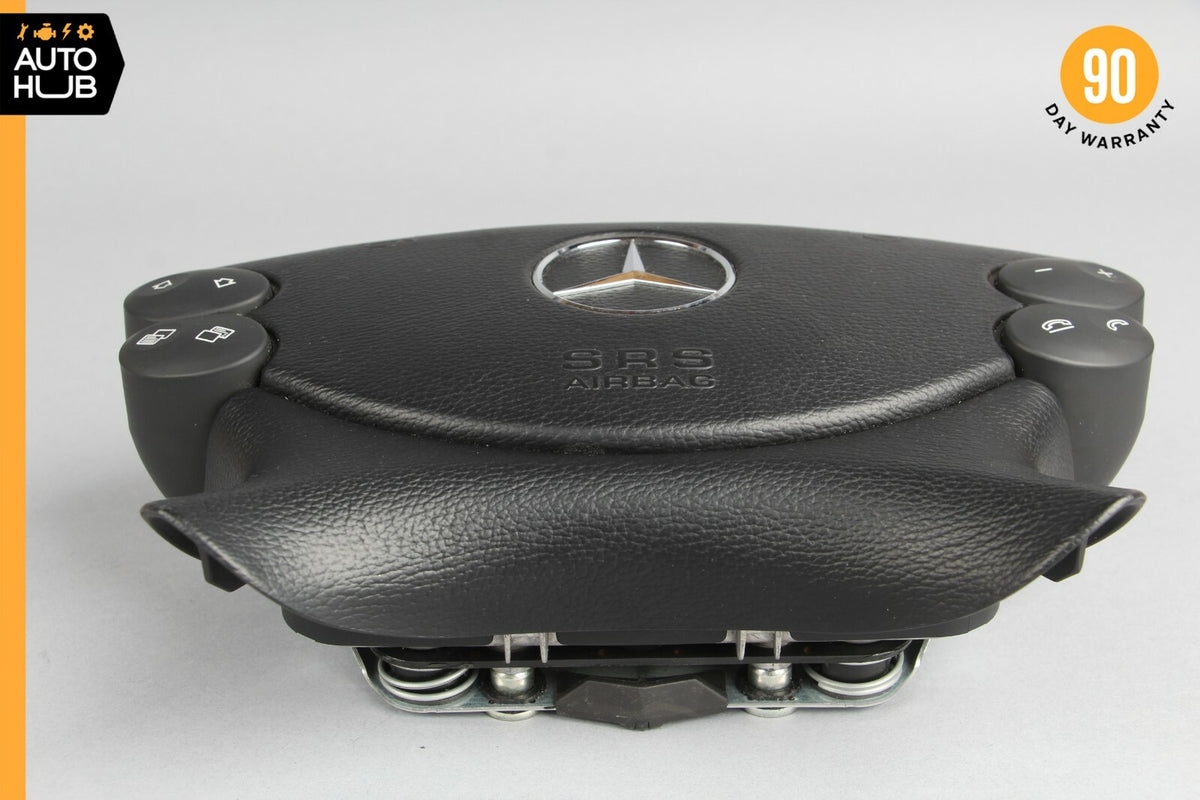 Mercedes W211 E350 CLS500 CLK350 Steering Wheel Airbag Air Bag Black OEM 57k - photo 6