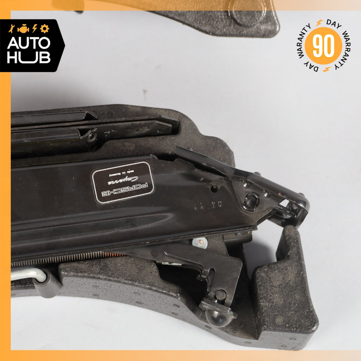 2011 Porsche Cayenne Turbo 958 Emergency Spare Tire Jack Tool Kit OEM - photo 4