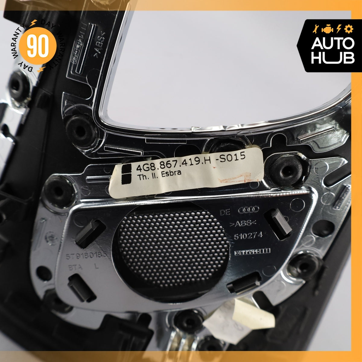 Audi 4G8 A7 S7 Quattro Rear Left Door Handle Cover Panel Bezel Molding Wood OEM - photo 11