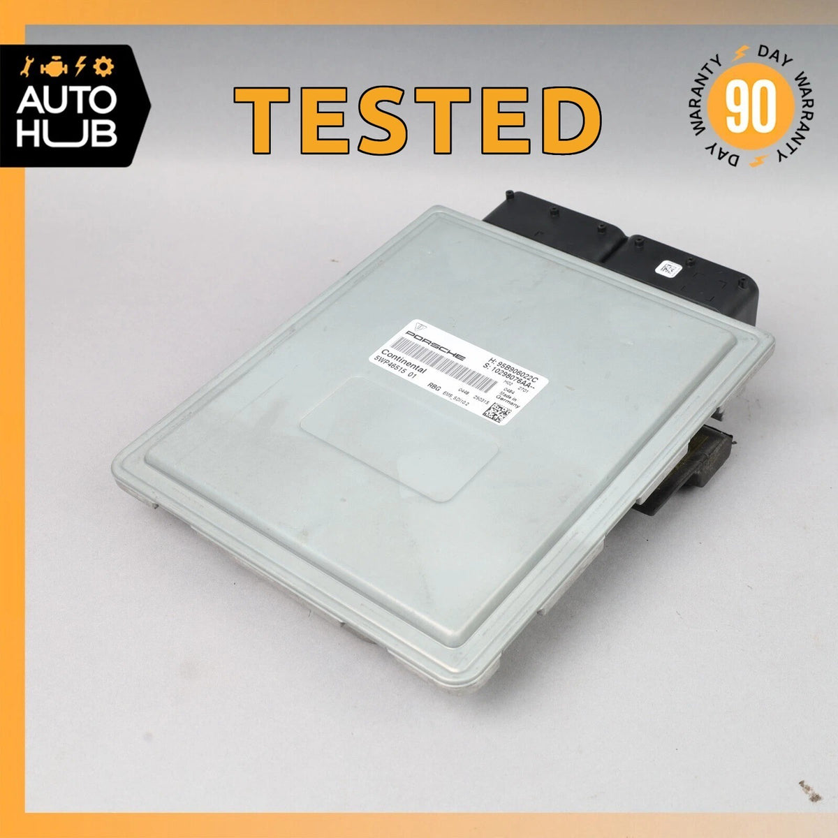 15-18 Porsche Macan S 95B Turbo Engine Motor Control Module ECU ECM DME OEM - photo 1