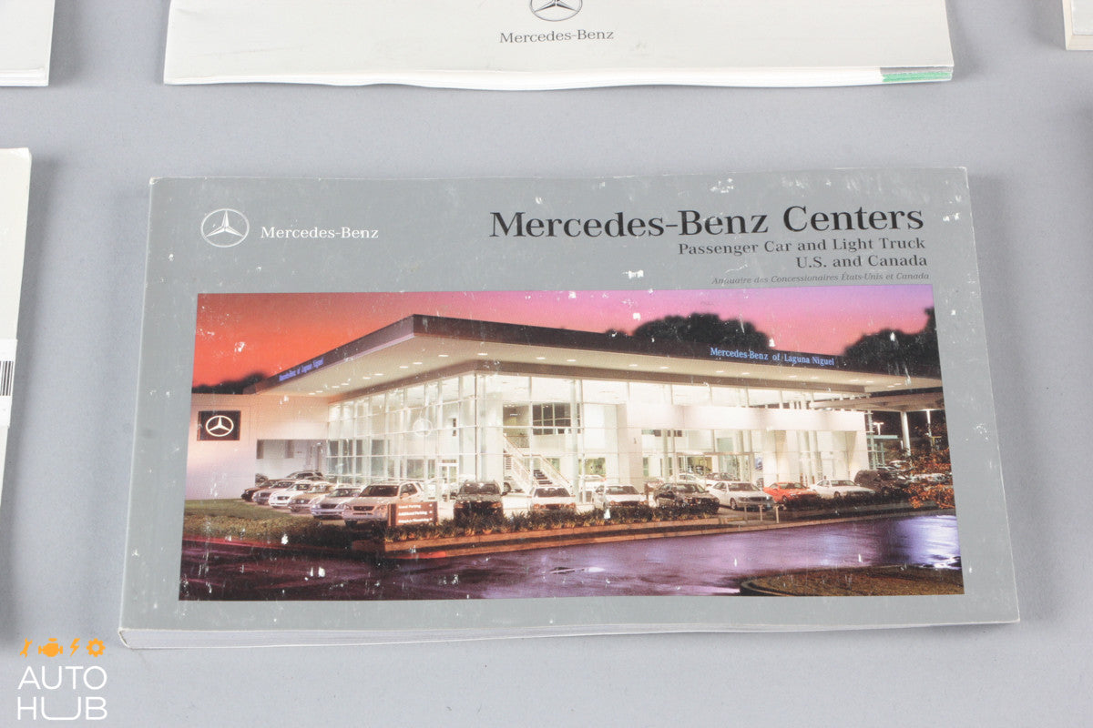 2002 Mercedes-Benz W220 S500 Owner's Operator's Manual Book OEM #1 - photo 8