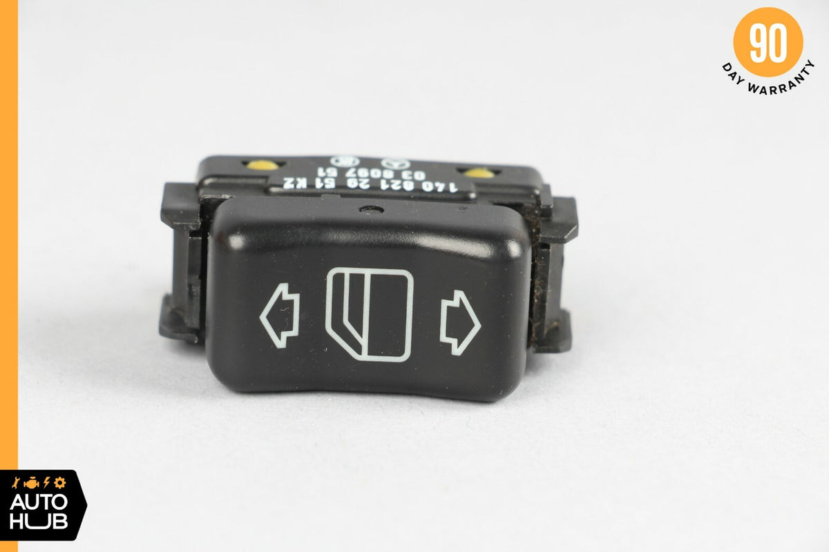 92-99 Mercedes W140 CL600 S420 S500 Rear Window Regulator Control Switch Button - photo 7