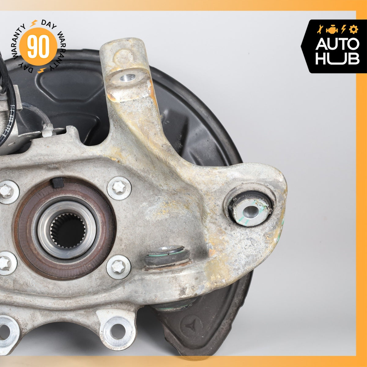 16-23 Mercedes W205 C43 C450 AMG Rear Left Driver Side Spindle Knuckle Hub OEM - photo 11