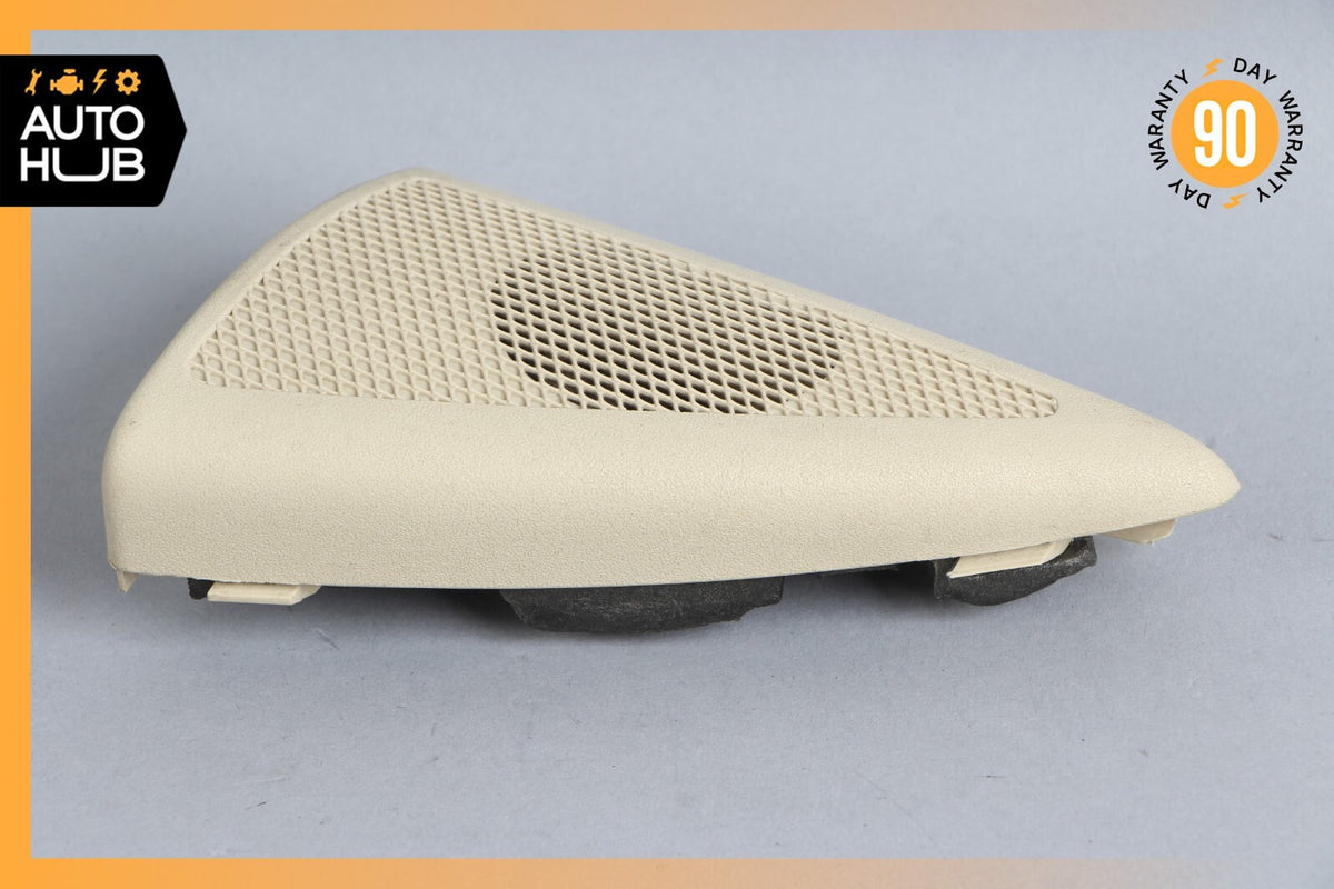 03-06 Mercedes W211 E500 E55 Tweeter Speaker Cover Left Driver Side Beige OEM - photo 5