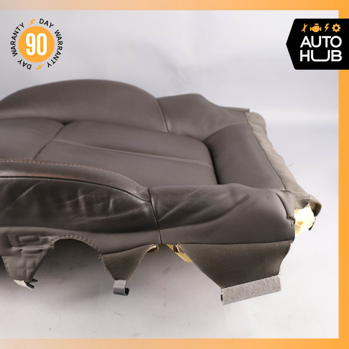 11-18 Porsche Cayenne 958 Front Left Lower Bottom Seat Cushion Leather OEM - photo 10