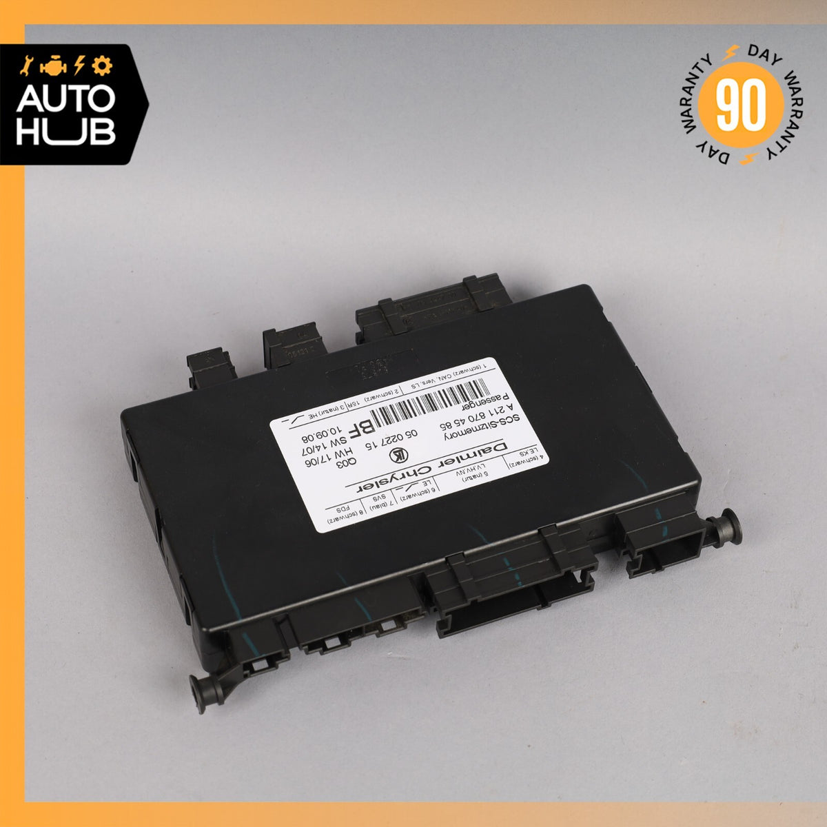 03-13 Mercedes X164 GL450 R350 Seat Control Module Front Left 2118704585 OEM - photo 2