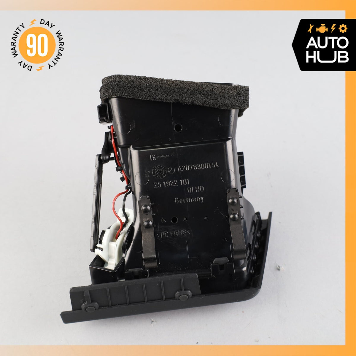 10-13 Mercedes W207 E350 Front Left Dashboard AC A/C Air Vent Black OEM - photo 6