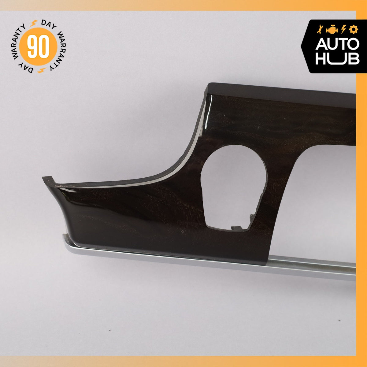 11-13 BMW F10 535i 528i Dash Dashboard Wood Trim Panel OEM - photo 2