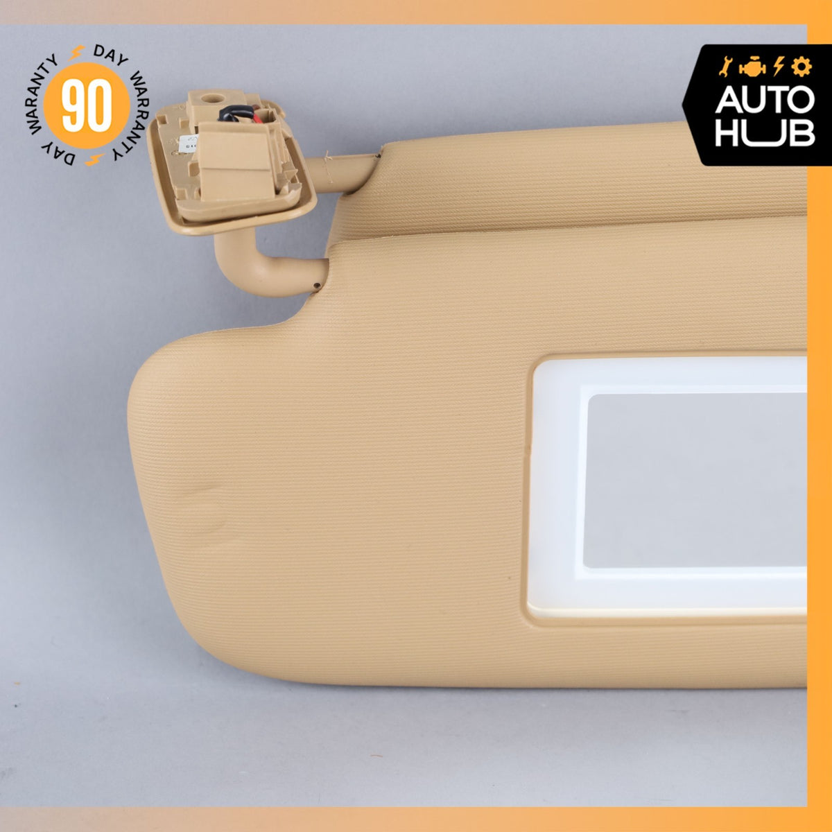 15-18 Porsche Cayenne 958 Sun Visor Sunvisor Front Left Luxor Beige OEM - photo 9