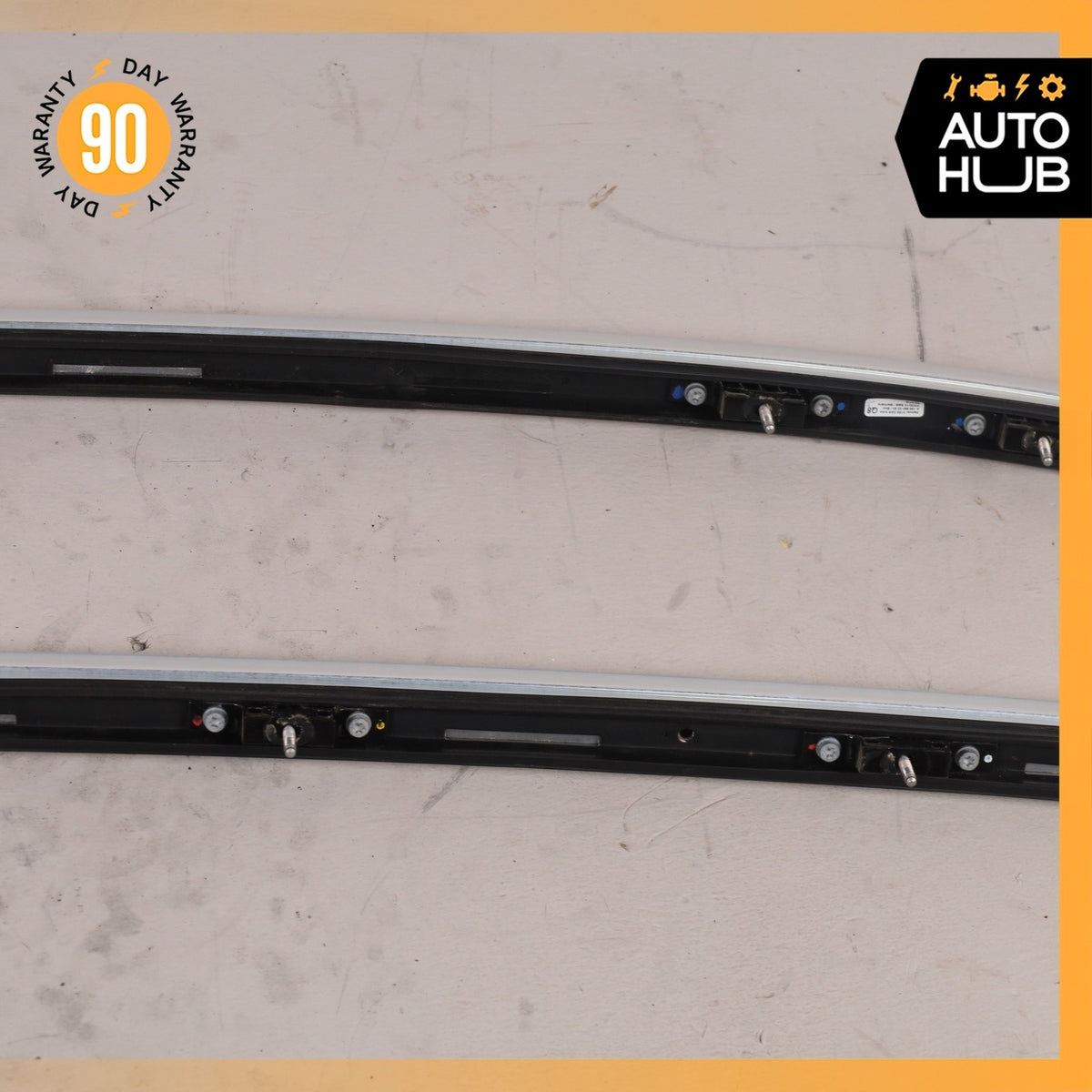 15-20 Mercedes X156 GLA250 GLA45 Baggage Luggage Roof Rack Rail Crossbar Set OEM - photo 10