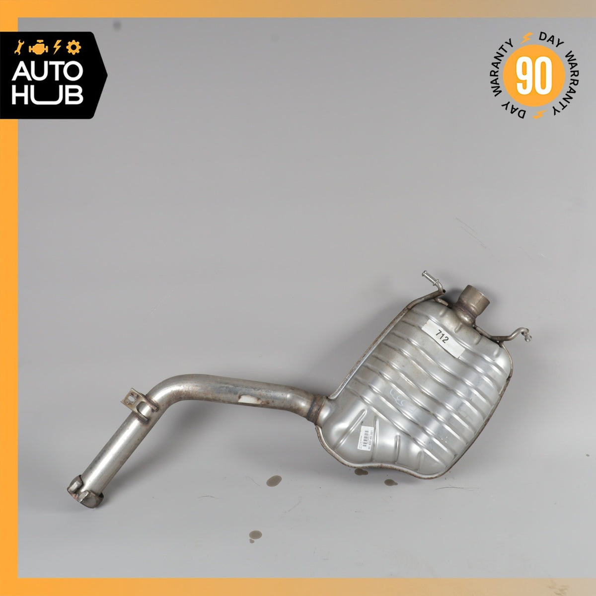 10-11 Mercedes W207 E550 Exhaust Muffler Left Driver Side OEM 76k - photo 12