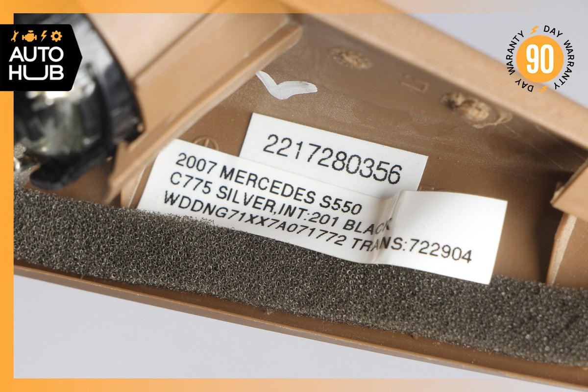 07-13 Mercedes W221 S600 S550 Door Corner Speaker Left Driver Side Brown OEM - photo 9