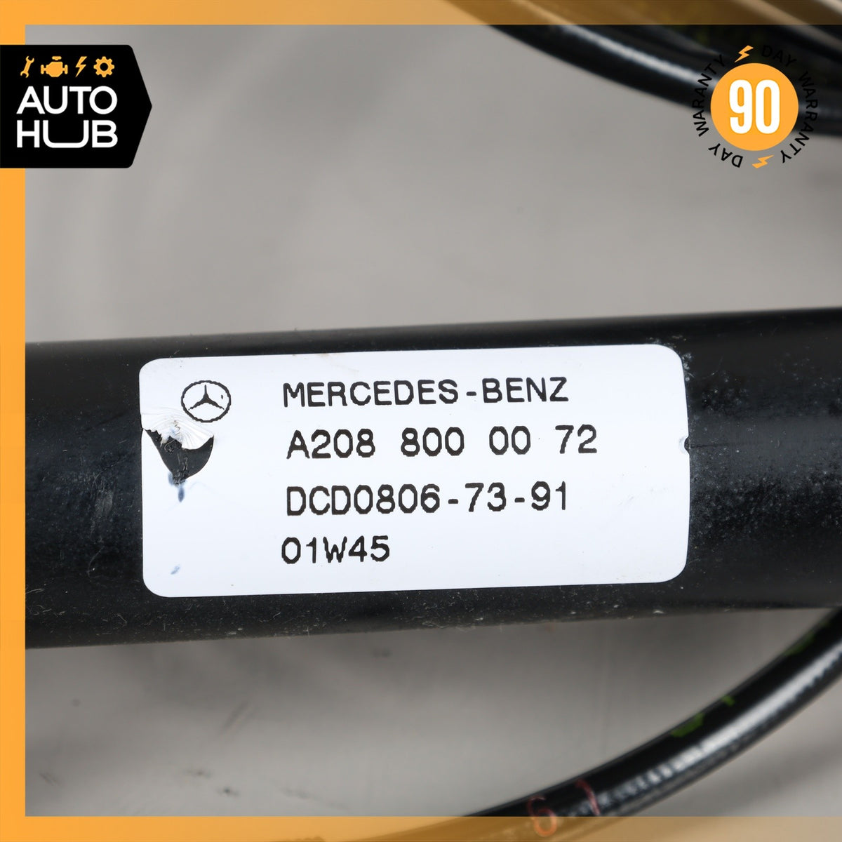 98-03 Mercedes W208 CLK320 CLK430 Convertible Top Roof Right Bow Cylinder OEM - photo 6