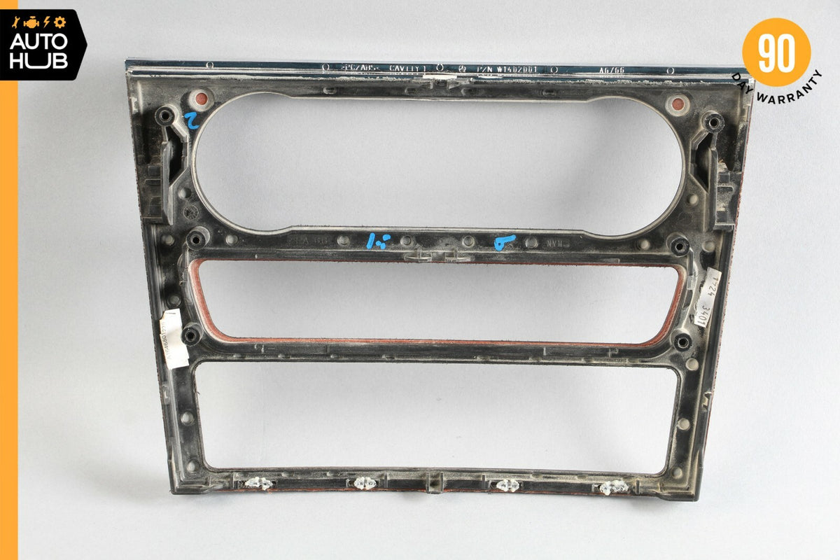 06-12 Mercedes W164 ML500 GL550 ML450 Center Console Control Trim Bezel Wood OEM - photo 6