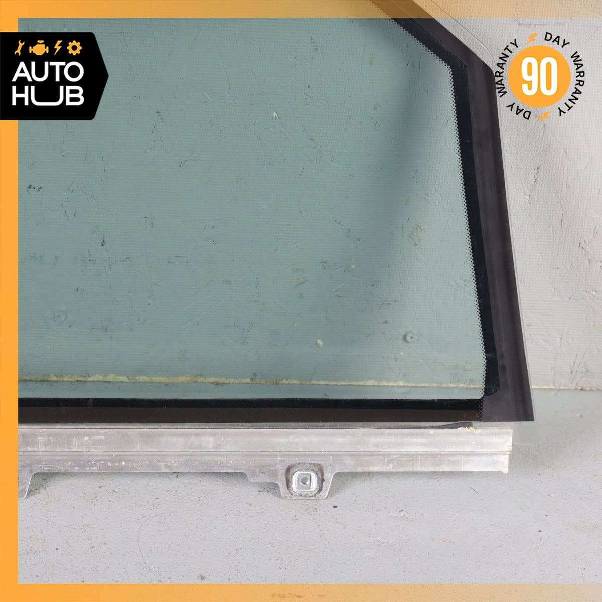 92-99 Mercedes W140 S320 300SE S420 Front Left Side Door Window Glass OEM - photo 10