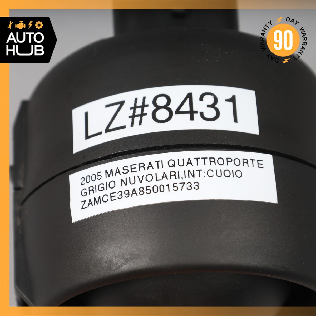 04-18 Maserati Quattroporte GranTurismo Anti Theft Alarm Horn Siren 292181 OEM - photo 8