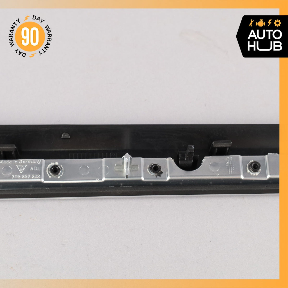 11-18 Porsche Cayenne 958 Right Dashboard Panel Trim Piano Black 7P5857222P OEM - photo 10