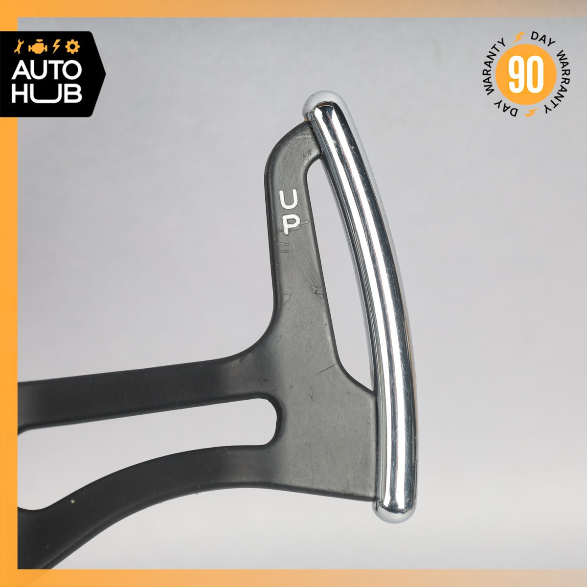 03-13 Maserati Quattroporte M139 Steering Wheel Paddle Shifters Set OEM - photo 5
