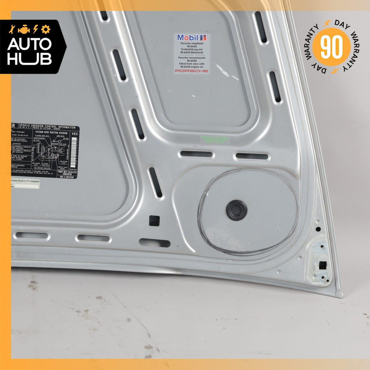 97-04 Porsche Boxster 986 Rear Trunk Lid Panel Silver OEM - photo 13