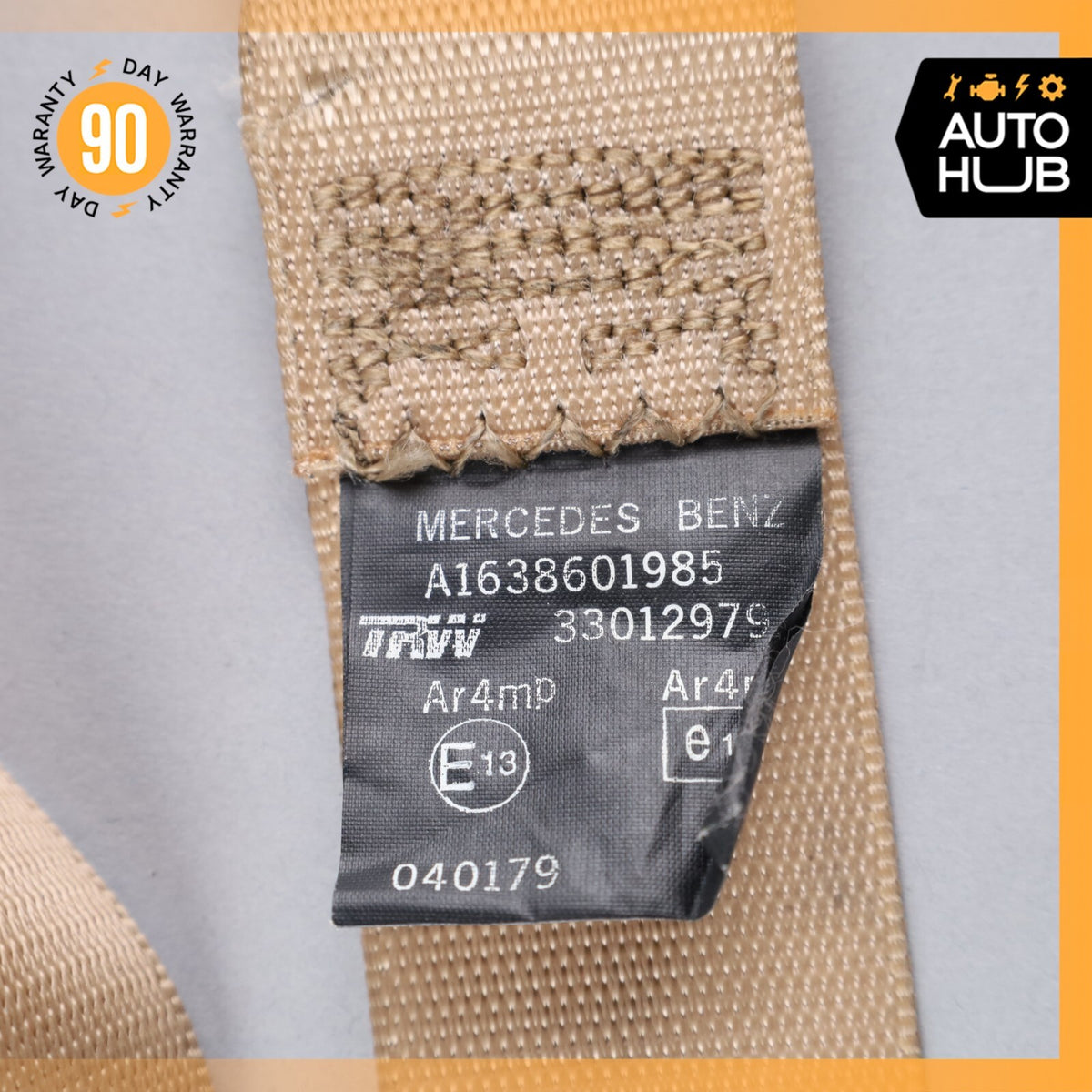98-05 Mercedes W163 ML500 ML320 ML55 AMG Rear Left Driver Seat Belt Java OEM - photo 14