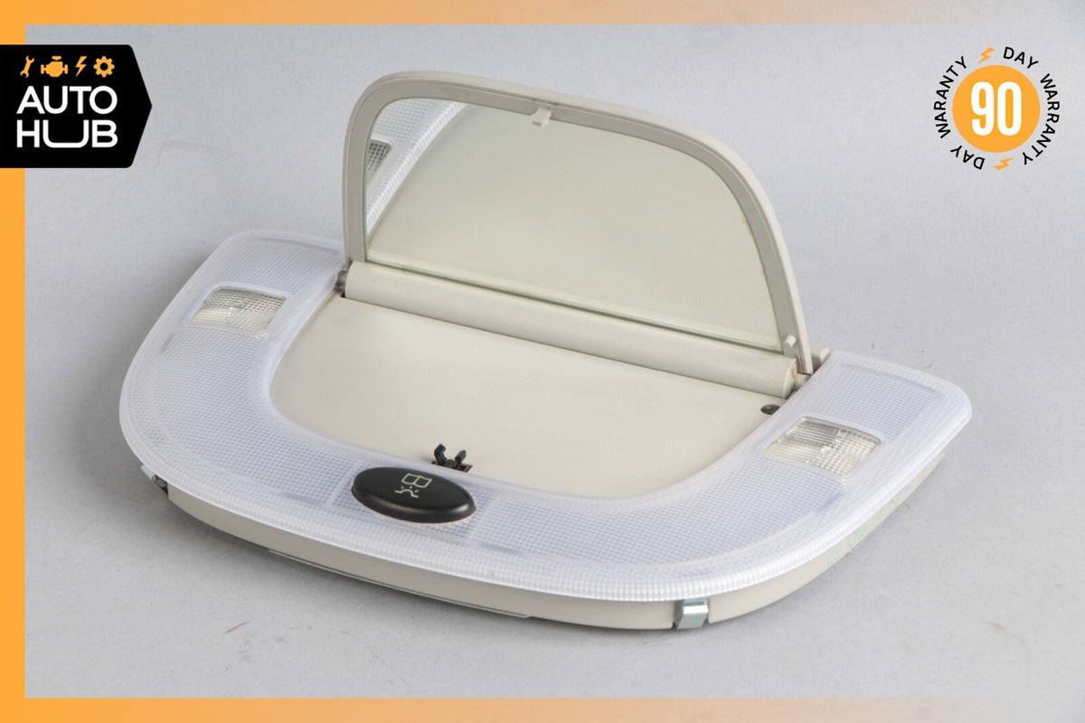 00-06 Mercedes W220 S55 AMG S500 Left or Right Rear Dome Light Mirror Gray OEM - photo 6