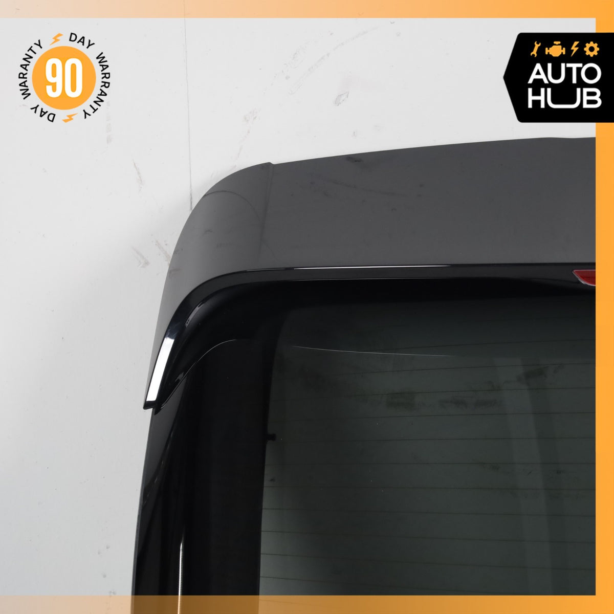 15-18 Porsche Macan 95B Trunk Lid Liftgate Tailgate Hatch Shell w/Spoiler OEM - photo 2