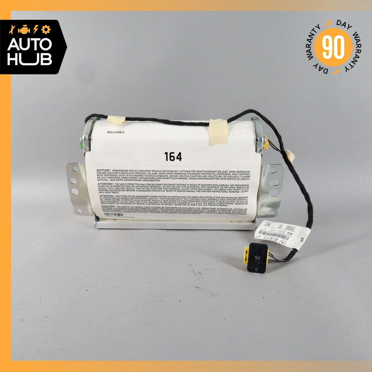 06-13 Mercedes X164 GL350 ML450 Front Right Dash Board Dashboard Airbag Air Bag - photo 1