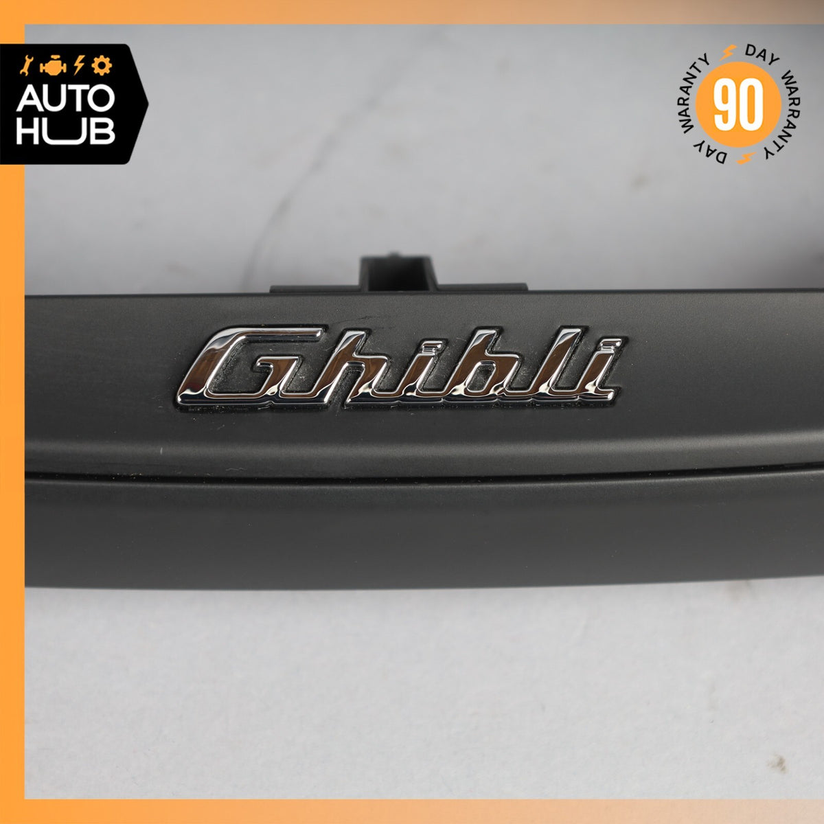 Maserati Ghibli M157 Center Dash Air Vent Grille Screen Frame Trim Panel OEM 41k - photo 9