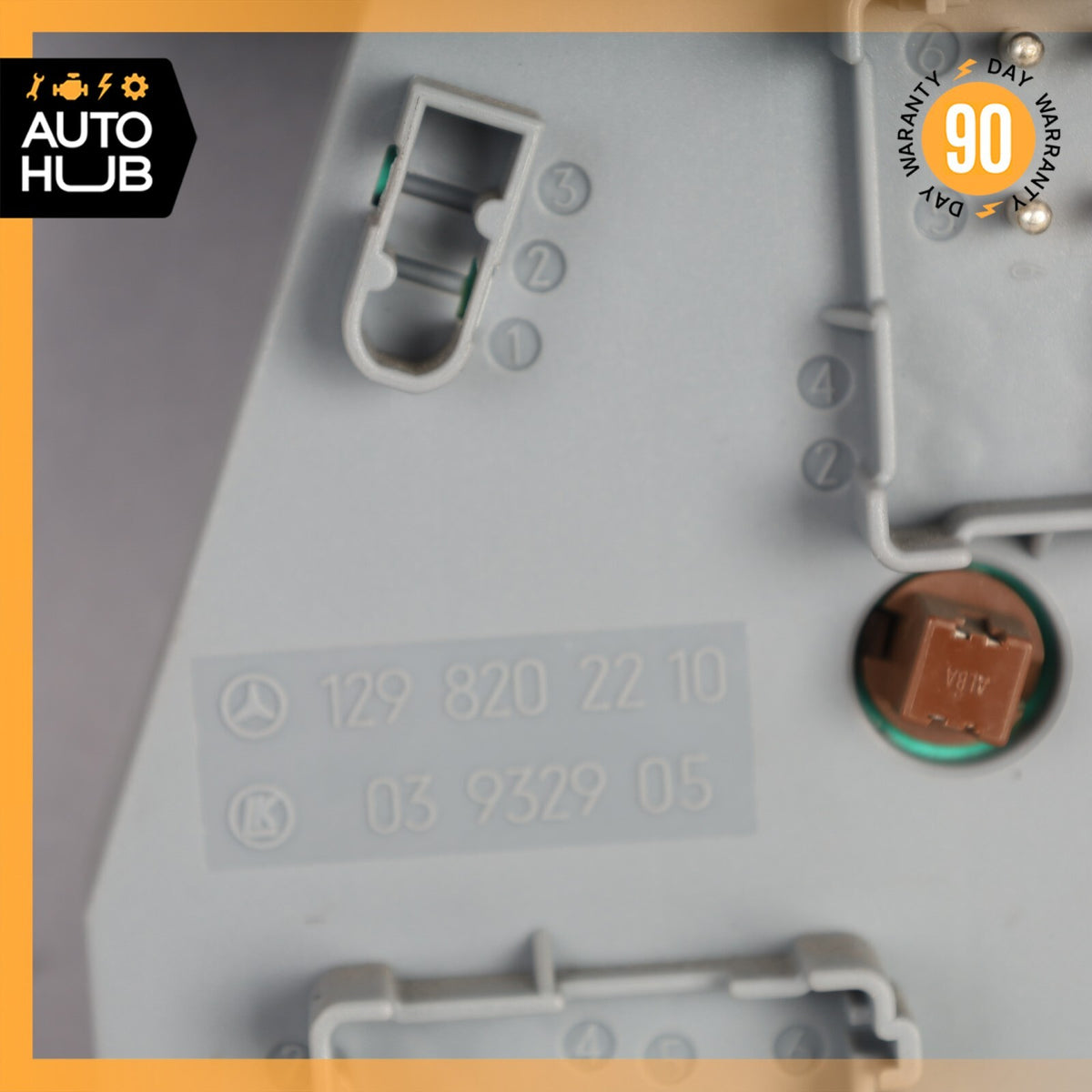 90-02 Mercedes R129 SL320 300SL SL500 Seat Control Switch Module Right Side OEM - photo 9