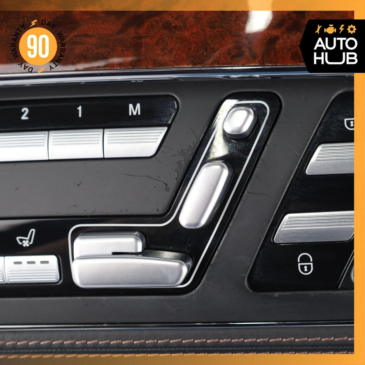 10-13 Mercedes W221 S600 S63 Front Right Side Interior Door Panel Exclusive OEM - photo 8