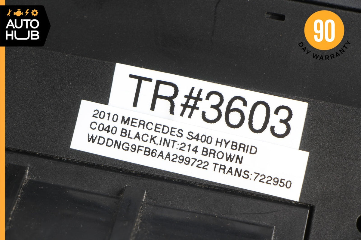 07-13 Mercedes W221 S400 S550 Front Right Side Under Seat Control Unit OEM - photo 11