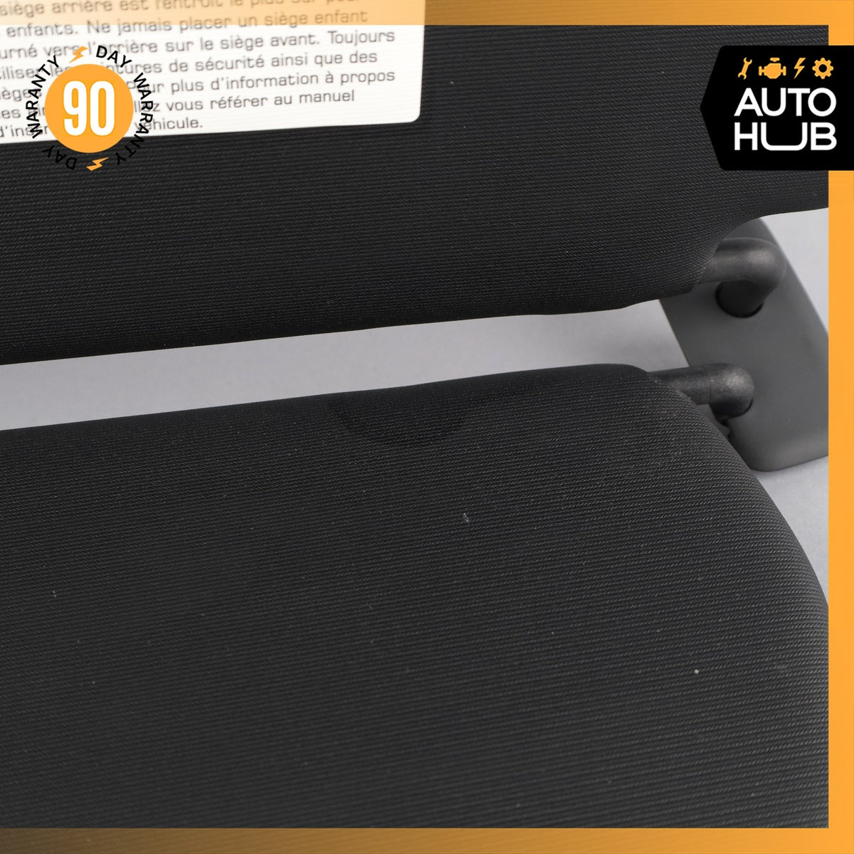11-18 Porsche Cayenne 958 S Sun Visor Sunvisor Front Right Side Black OEM - photo 7
