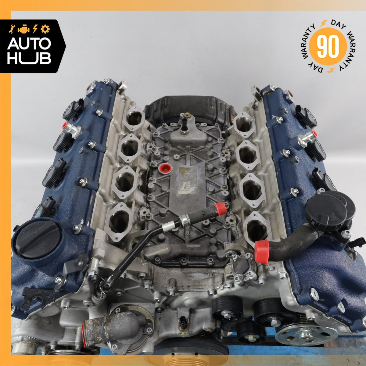 04-16 Maserati GranTurismo M145 4.2L V8 F136U Engine Motor Assembly OEM 66k - photo 10