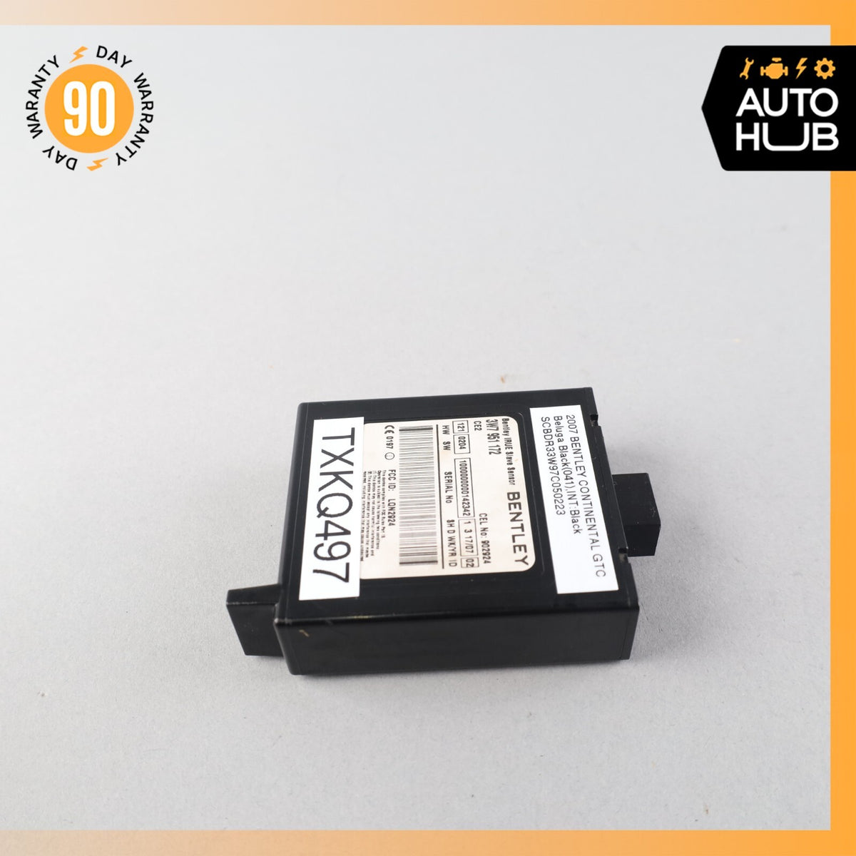 07-18 Bentley Continental GTC Anti Theft Alarm Movement Module OEM 62k - photo 4