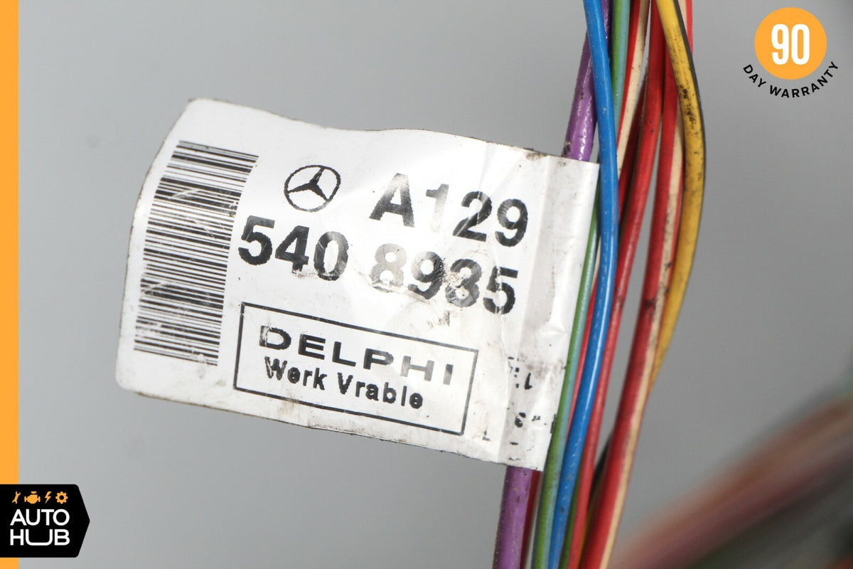 99-02 Mercedes R129 SL500 Engine Motor Cable Wire Harness 1295408935 OEM - photo 12