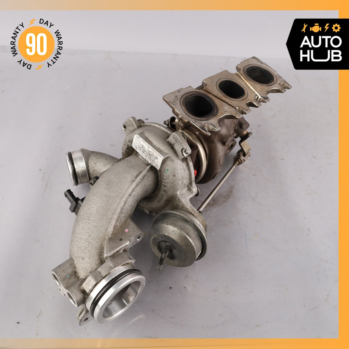 Mercedes W207 E400 4Matic M276 Left Turbocharger Turbo Charger Manifold OEM 79k - photo 12