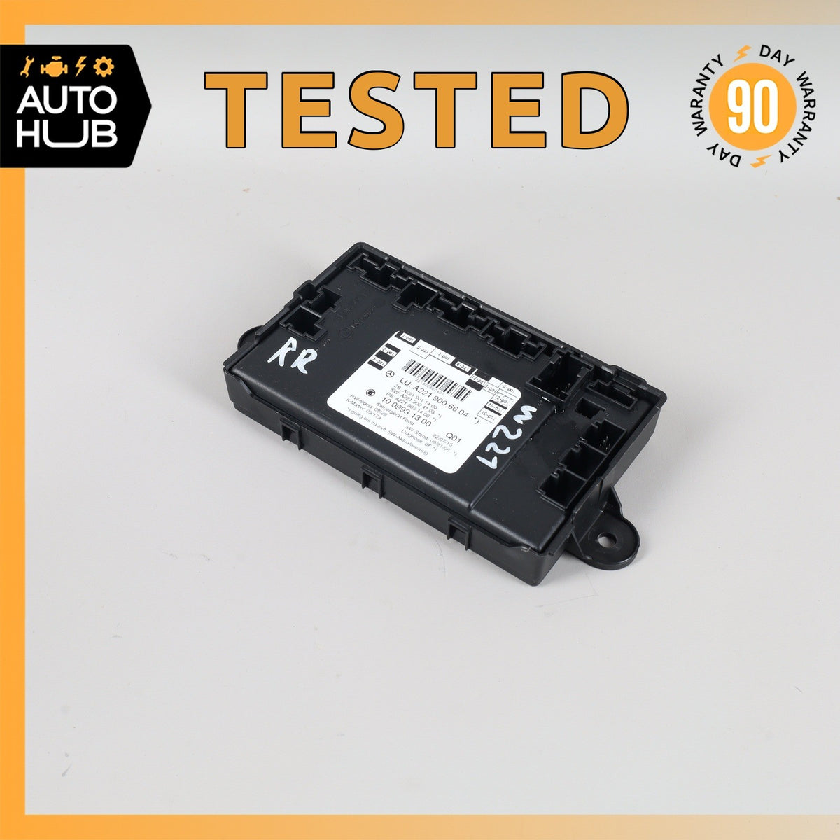 07-13 Mercedes W221 S550 S400 Rear Right or Left Side Door Control Module OEM - photo 1