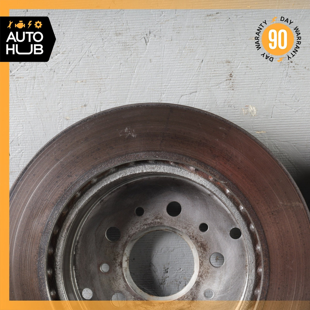 04-06 Maserati Quattroporte M139 Rear Brake Rotors Disc Left & Right Set OEM 84k - photo 11