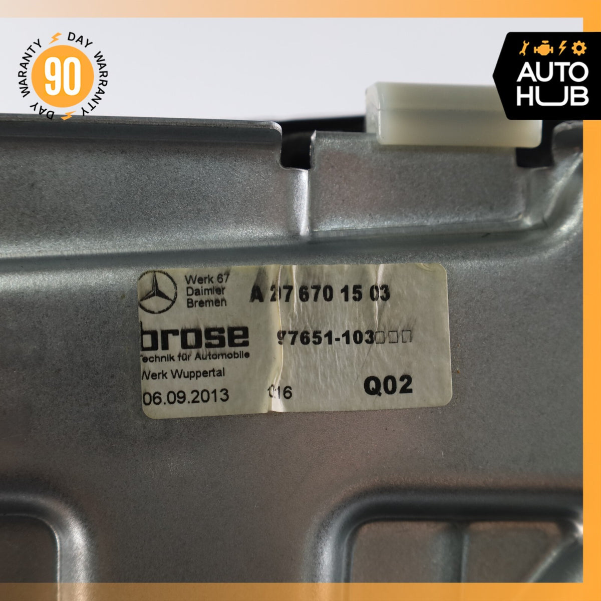 11-17 Mercedes W207 E550 E350 Rear Left Window Regulator w/Motor OEM 74k - photo 12