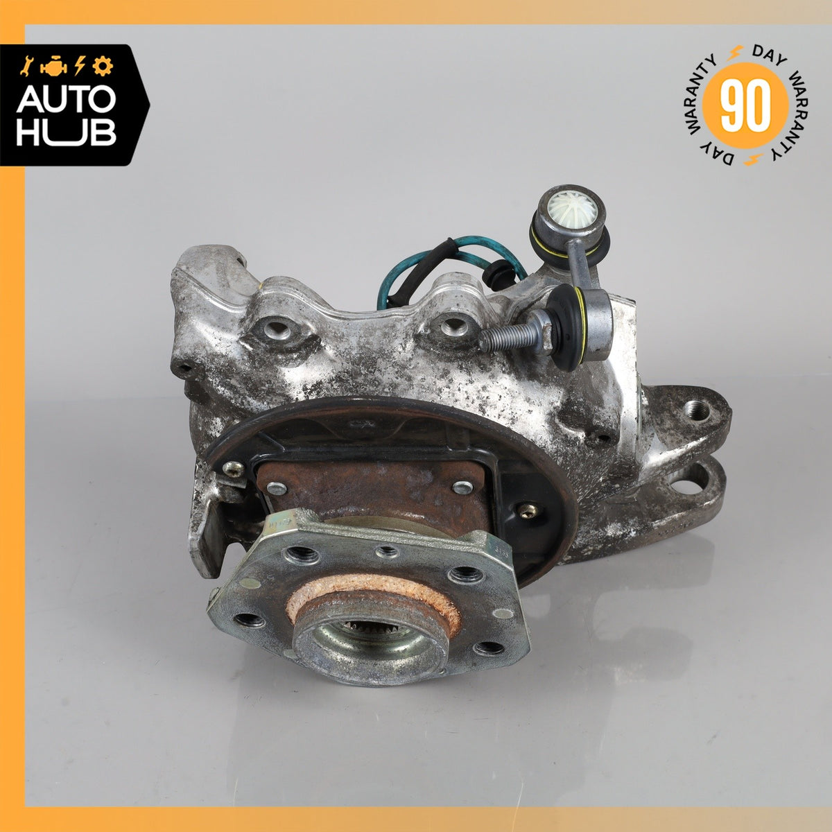 06-10 Maserati Quattroporte M139 Rear Right Side Spindle Knuckle Hub OEM 84k - photo 4