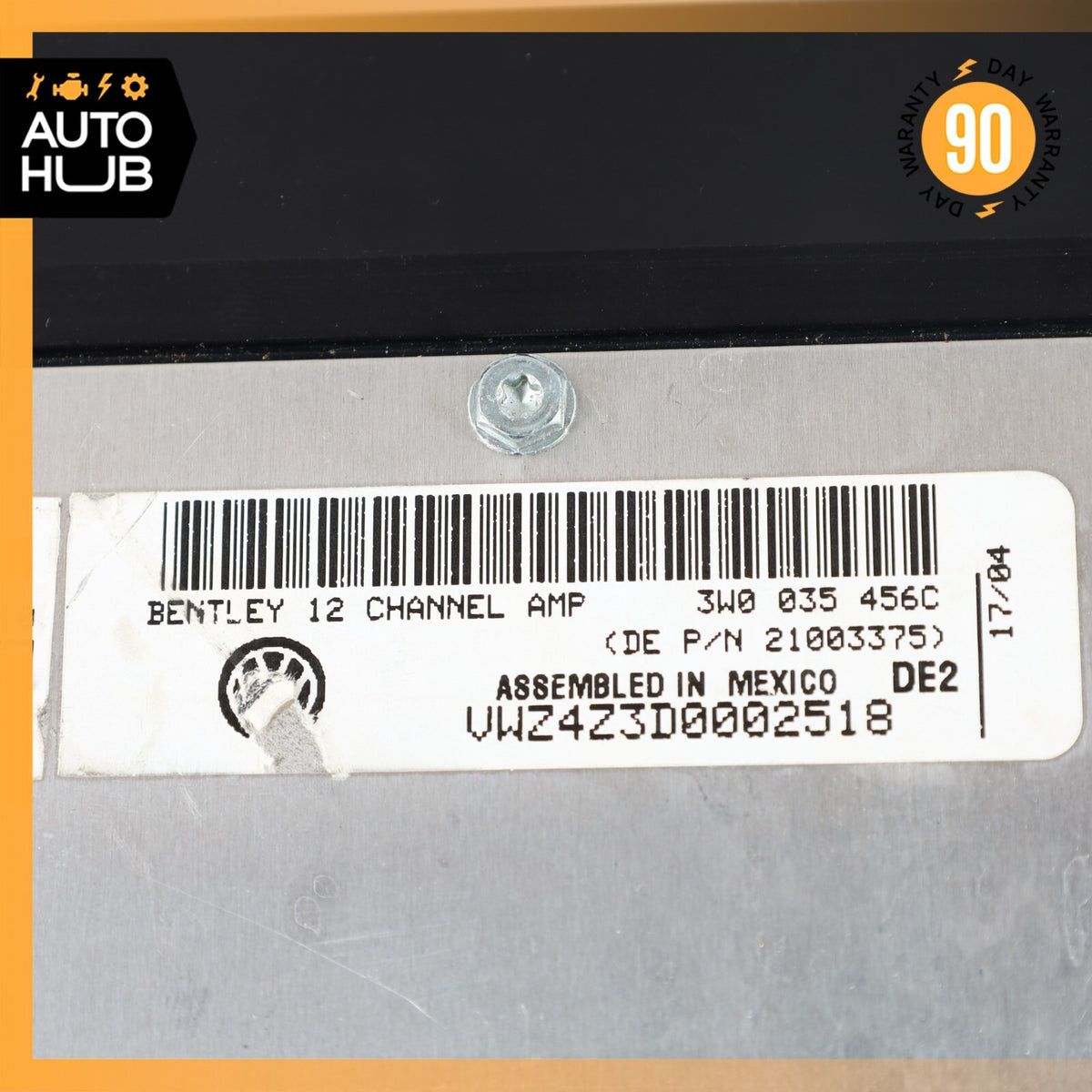 03-08 Bentley Continental GT Coupe Premium Audio Sound System Amplifier Amp OEM - photo 8