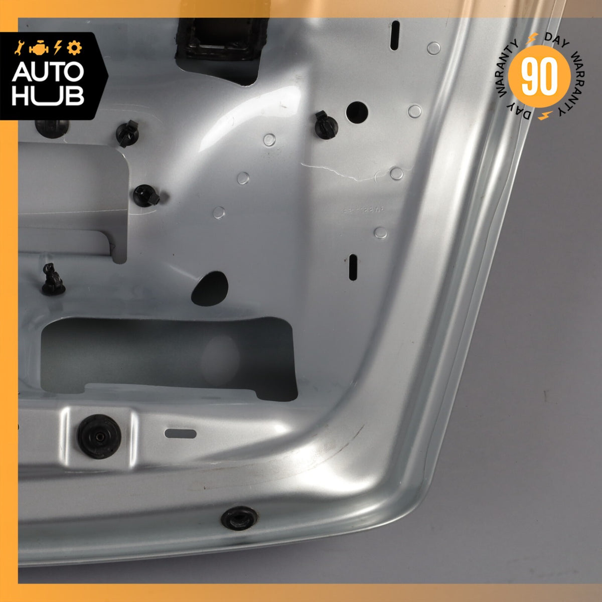 03-10 Bentley Continental GT Coupe Trunk Lid Panel Assembly Silver OEM - photo 21