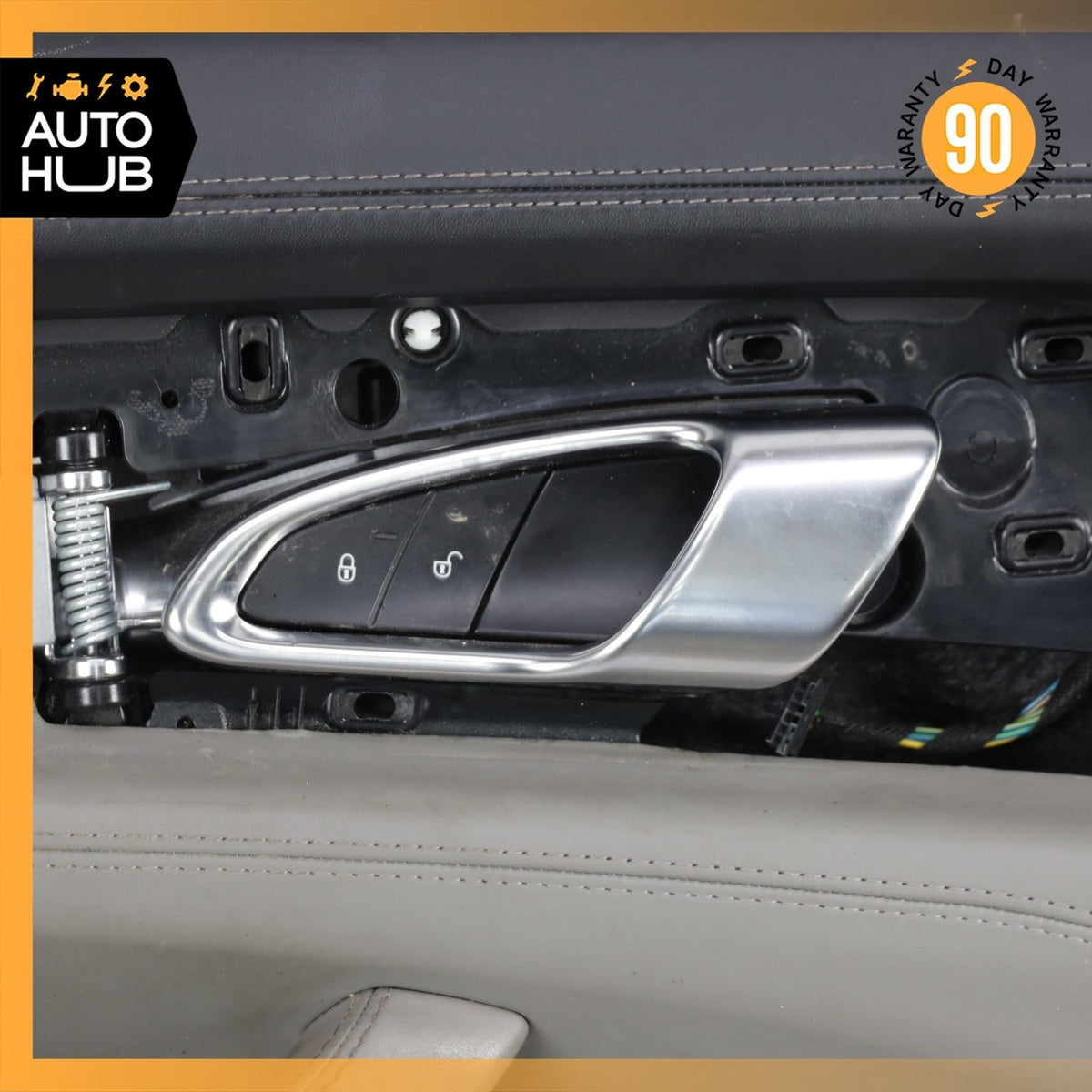 10-16 Porsche Panamera 970 Turbo Front Left Interior Door Panel Leather OEM 68k - photo 11
